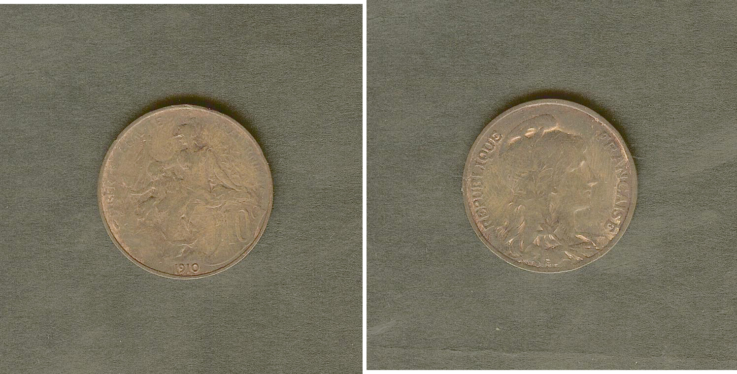 10 Centimes Dupuis 1910 TB+